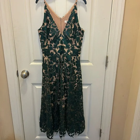 blair green dress Nadine Merabi Blair Green Dress 6 main image 0